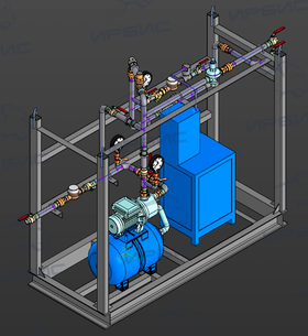 Узел водоподготовки ИТП УВ-002